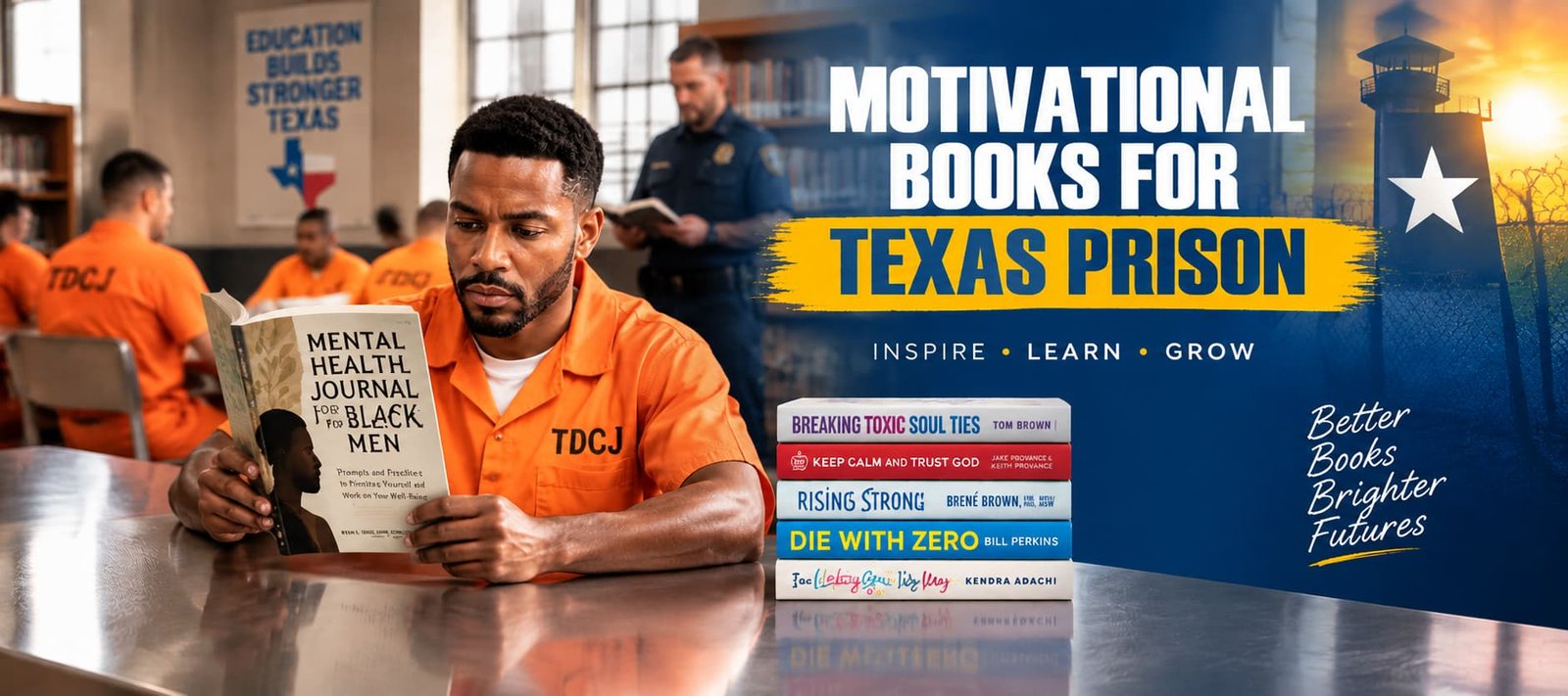 Best Motivational Books for Texas Prison Inmates