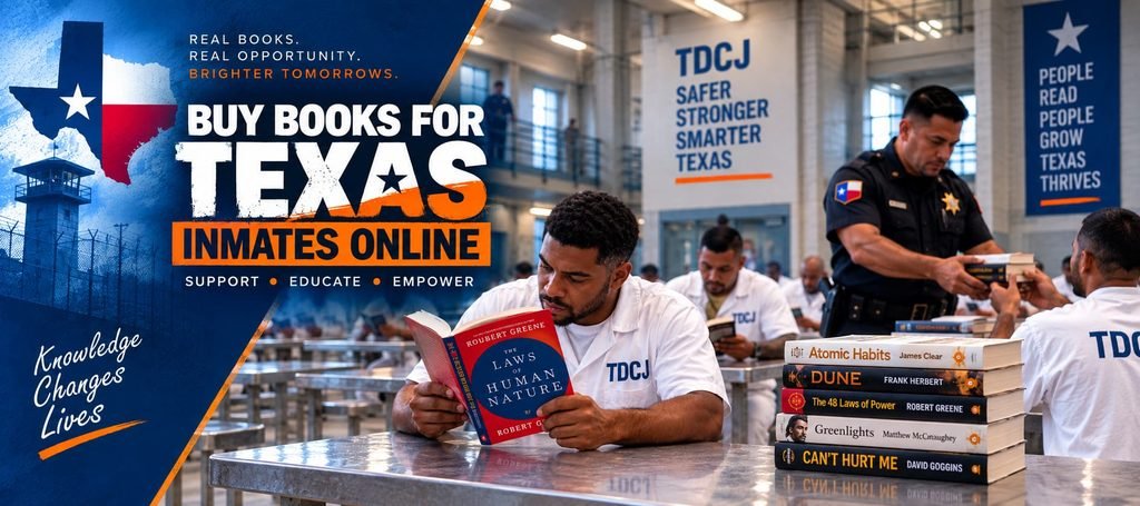 Where to Buy Books for Texas Inmates Online