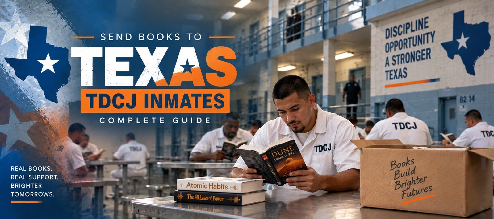 How to Send Books to TDCJ Inmates