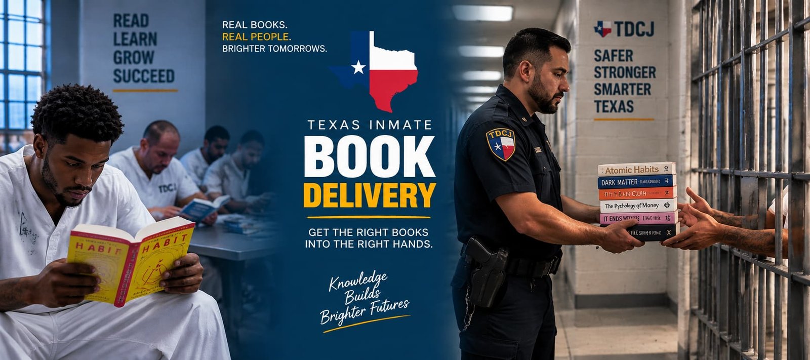 Texas Inmate Book Delivery: How to Send Books the Right Way