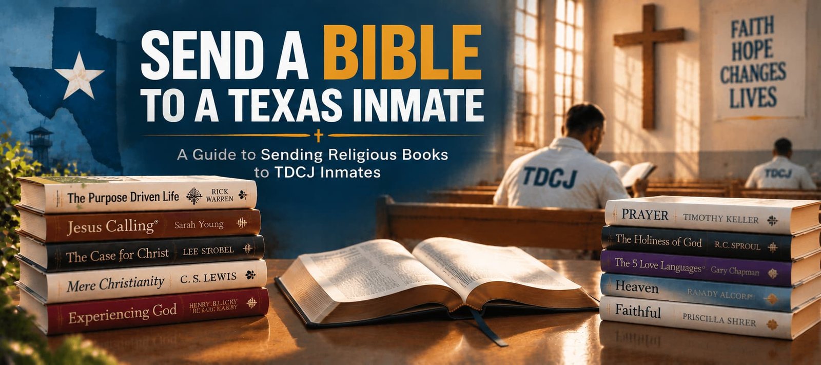 How to Send Bible to Inmate in Texas