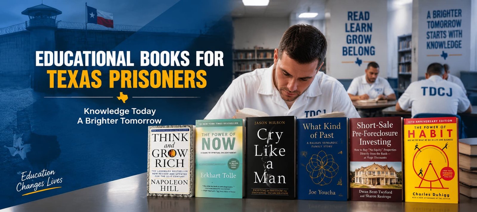 Best Educational Books for Texas Prisoners