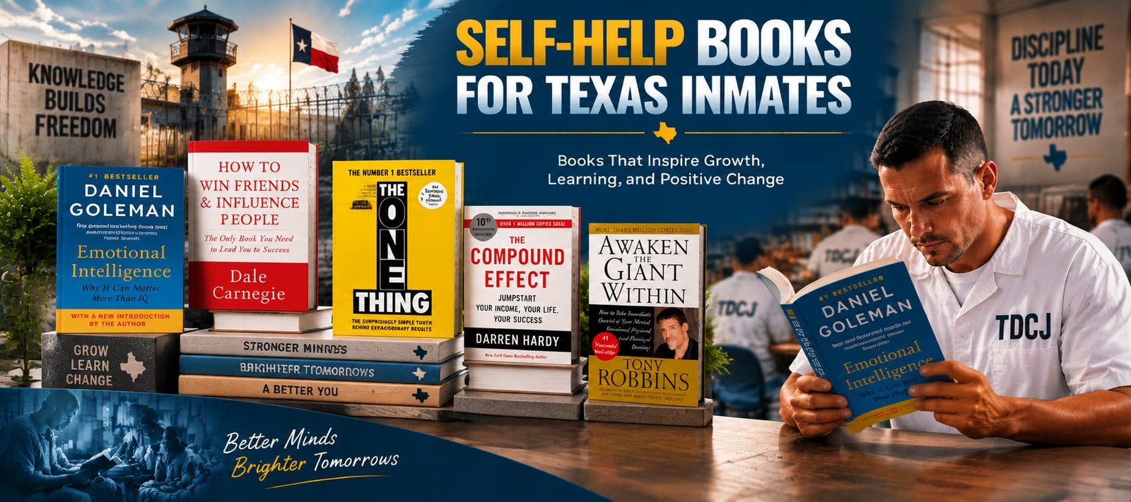 Best Self Help Books for Texas Inmates
