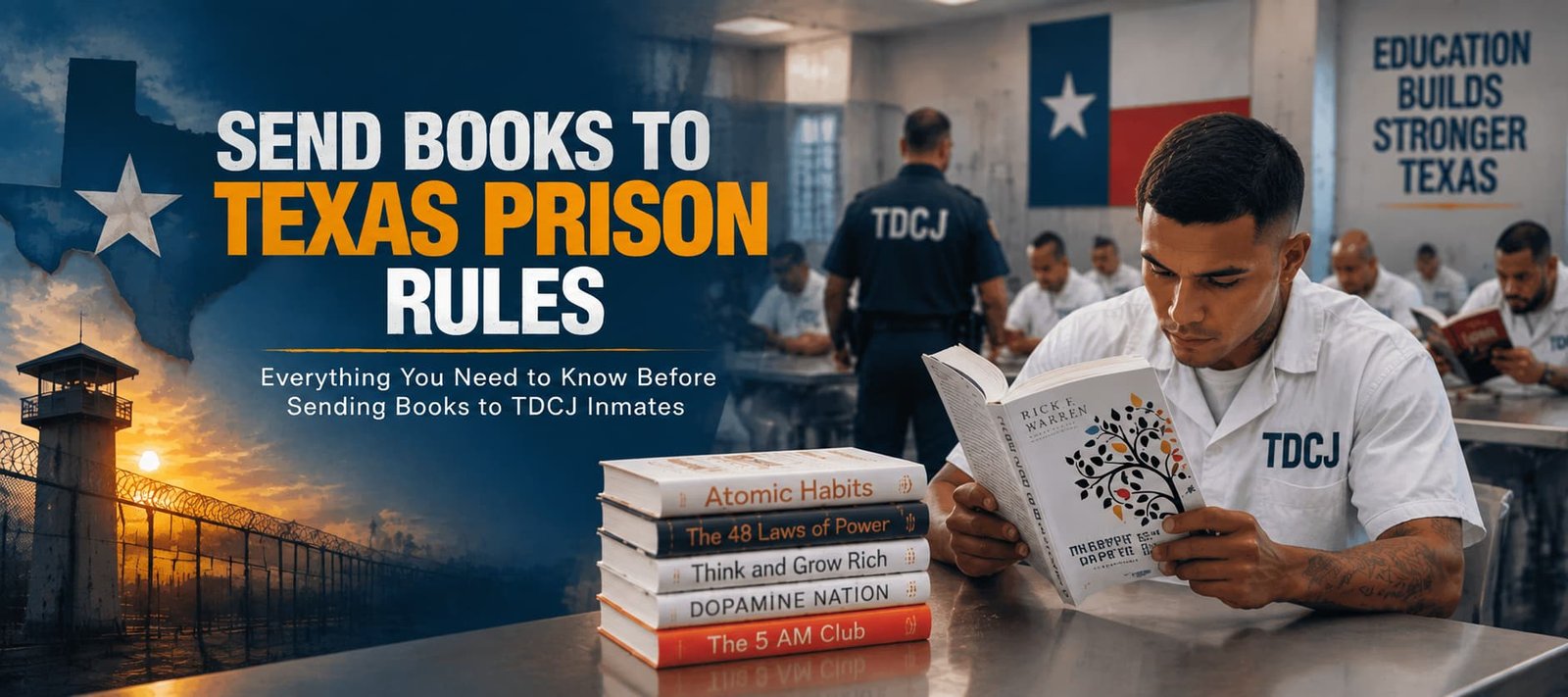 Can You Send Books to Texas Prison? Rules Explained