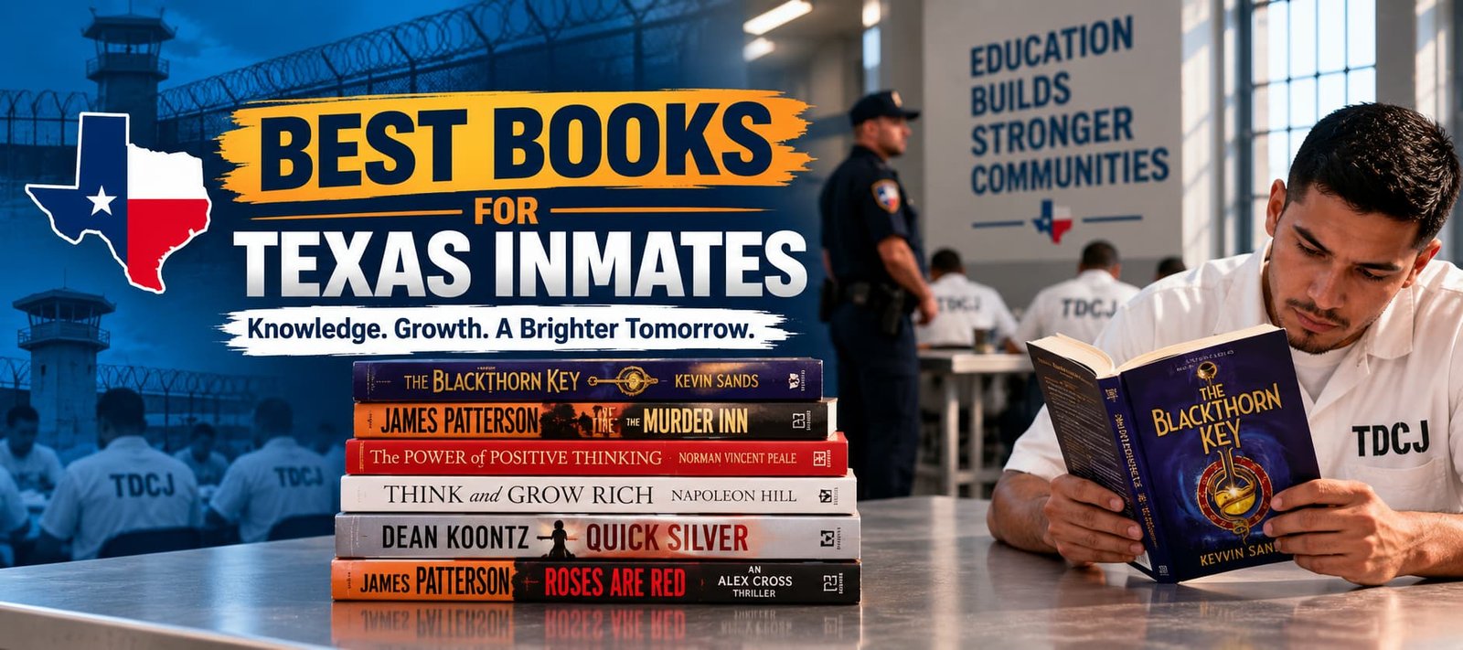 Best Books for Texas Inmates Preparing for Life After Prison